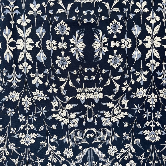 Max Studio Floral Navy Shift Dress, Small, New with Tags; Adorable Summer dress - Picture 2 of 15